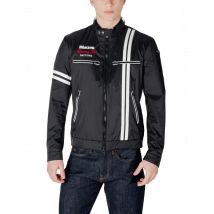 Blauer Herren Sakko Schwarz 483604, Größe L