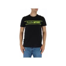 Plein Sport Herren T-Shirt Schwarz 382563, Größe S