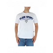 Plein Sport Herren T-Shirt Weiß 381414, Größe S