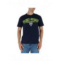 Plein Sport Herren T-Shirt Blau 381416, Größe S