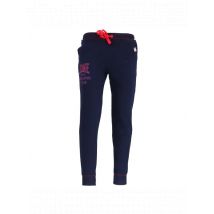 Leone 1947 Herren Sommerhose aus Baumwolle in Blau mit Druck, Größe S