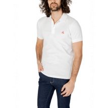Peuterey Classic Polo Weiß - Stilvoll & Komfortabel für Herr, Größe XXL