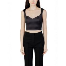 Silence Elegance Top Schwarz - Herbst/Winter Kollektion, Größe XS