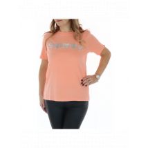Superdry Damen T-Shirt Rosa Baumwolle Komfort Basic, Größe XS