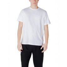 Calvin Klein Herren T-Shirt 100% Baumwolle Frühling/Sommer Basic, Größe L