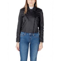 Blauer Damen Übergangsjacke Polyamid Schwarz, Größe M