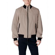 Peuterey Übergangsjacke Herren Grau Reißverschluss, Größe S