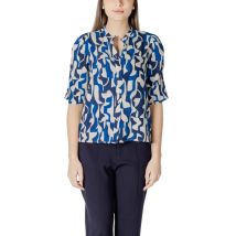 Ichi Bluse Blau 484821, Größe 42