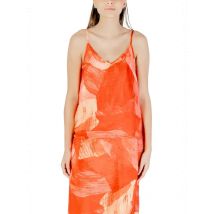 Vila Clothes Vila Sommer V-Ausschnitt Top in Rot – Leicht un, Größe 38