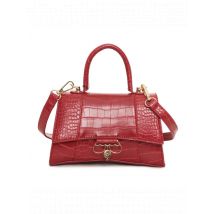 Egon Von Furstenberg Damen Handtasche Rot Polyurethan Elegan