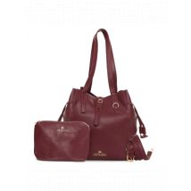 Egon Von Furstenberg Damen Schultertasche Rot Polyurethan El