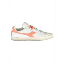 Diadora Weiß-Pink Sneaker Komfort 201175445F, Größe 36