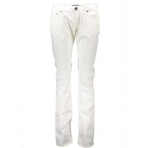 PHARD Weiße 5-Pocket-Hose mit Rohrbein-Design, Größe 31