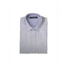 GUESS MARCIANO Slim Fit Italienerkragen Hemd - Weiß, Größe 44