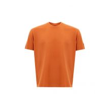 Orange Cotton Signature Tee