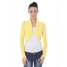 DATCH Sonnenlicht Strickjacke Gelb, Größe M