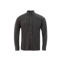 Elegant Gray Cotton Shirt for Men