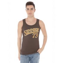 ZUELEMENTS Sommer Tanktop Sinner 73 Braun, Größe 2XL