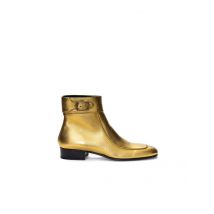 Gold Leather Boot