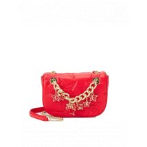 Versace Jeans Couture Rote Damen-Umhängetasche mit Sternmust
