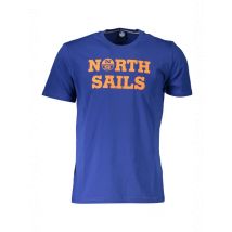 North Sails Herren T-Shirt Blau 902503-000_BLU_0790, Größe S