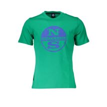 North Sails Herren T-Shirt Grün 902504-000_VERDE_0423, Größe M