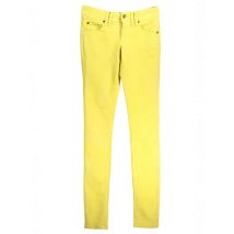 JOHN GALLIANO Galliano Gelbe Eleganz Slim Jeans, Größe 24
