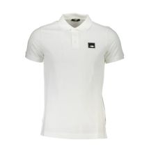 Cavalli Class Herren Kurzarm-Poloshirt Weiß QXT64B-KB010_BIANCO_00053, Größe M