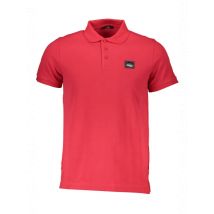 Cavalli Class Herren Kurzarm-Poloshirt Rot QXT64B-KB010_ROSSO_02000, Größe L