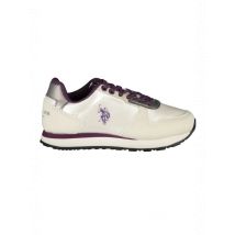 Polo Classic Sneakers Weiß Lila, Größe 27