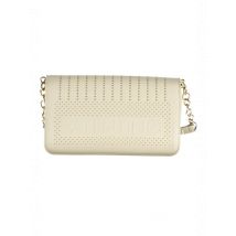 Valentino Bags Exquisite Beige Clutch mit Krokoprägung, Größe UNI