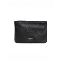 Lamarthe Elegante Damen Leder Clutch in Schwarz