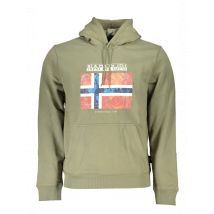 Napapijri Herren SWEATSHIRT Grün NP0A4HE9BGUIROH1_VEGAE, Größe S