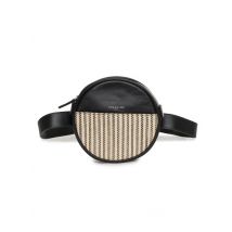 Lamarthe Elegante Damengürteltasche aus Leder mit Zippervers