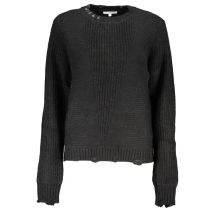 Patrizia Pepe Eleganter Langarm-Pullover Nero, Größe S