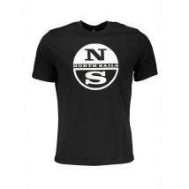 North Sails Black Casual Comfort Tee, Größe 2XL