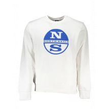 North Sails Classic Weiß Sweatshirt, Größe S