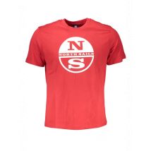 North Sails Rotes Kurzarm TShirt, Größe L