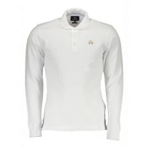 LA MARTINA Elegance Slim Fit Poloshirt Bianco, Größe L