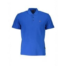 Napapijri Komfort Polo Regular Fit Kurzarm Blau, Größe XL