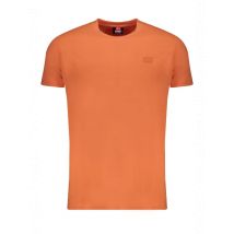 Gesticktes Kurzarm Rundhals TShirt Logo, Größe M