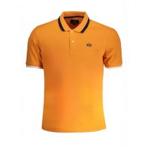 Slim Fit Polo mit Kontrastdetails und Logo Stickerei, Größe M