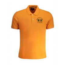 Kontrast Polo Regular Fit mit Logo Stickerei, Größe L