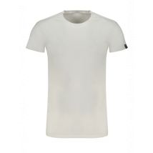 Gaudì Logo TShirt Kurzarm Rundhals Weiß, Größe 2XL