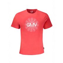 Kurzarmshirt Rundhals Logo Aufdruck AU01415DANILO RORED, Größe XL