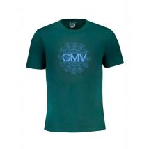 Kurzes TShirt mit Rundhals und Logoaufdruck, Größe L