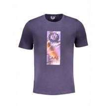 Kurzes TShirt mit Rundhals und Logoaufdruck, Größe L