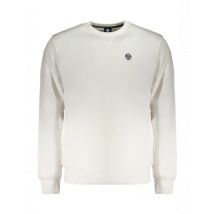 Gebürstetes Rundhals Sweatshirt mit Applikationslogo, Größe S