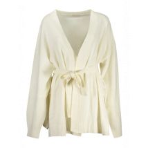 Cardigan mit VAusschnitt und Gürtel, Größe S