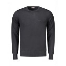 RIFLE Langarmshirt Rundhals Logo Stickerei, Größe M